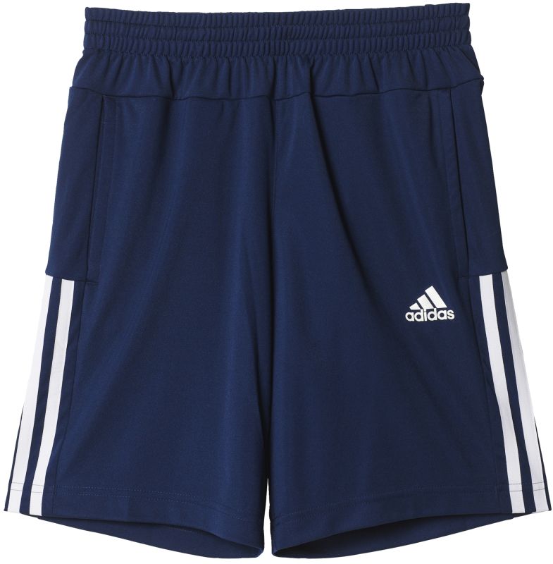  Spodenki Chłopiece Adidas Gear Up Knit Short - collegiate navy/white 