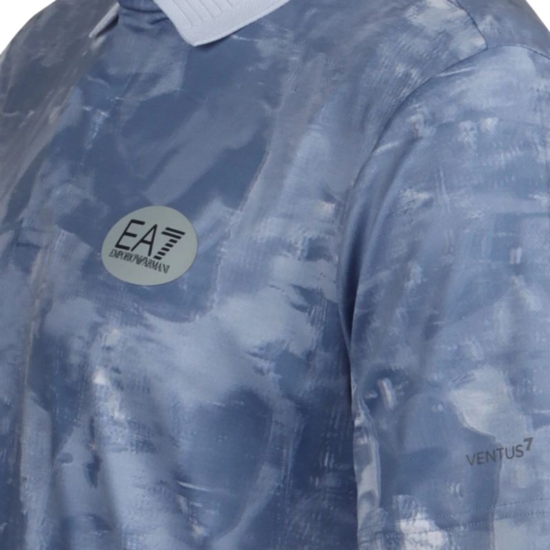EA7 Tennis Pro Shirt In Ventus7 - fancy light blue EA7 Tennis Pro Shirt In Ventus7 - fancy light blue
