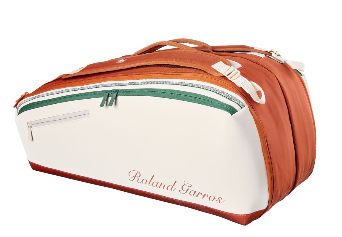 Wilson Roland Garros Super Tour 9PK 2026 - cream/clay/green