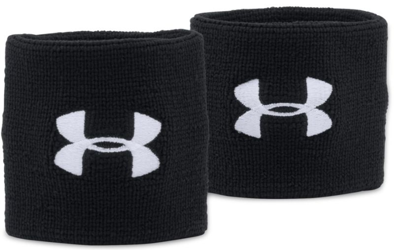 Under Armour Performance Wristbands - black/white
