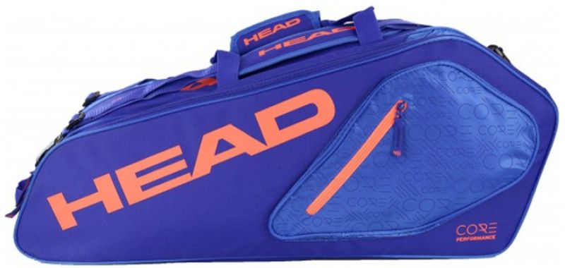 Head Core 9R Supercombi - blue/fiery coral