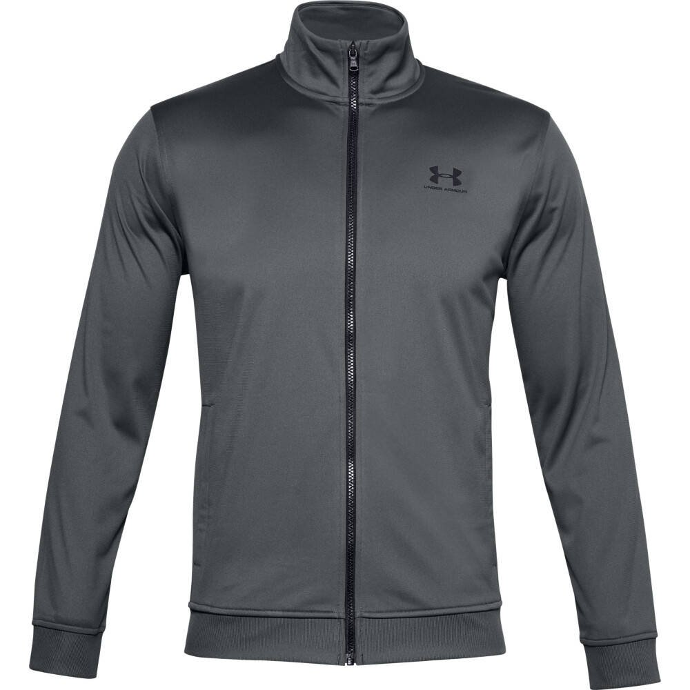 Under Armour Sportsyle Tricot Jacket M - grey/black Under Armour Sportsyle Tricot Jacket M - grey/black