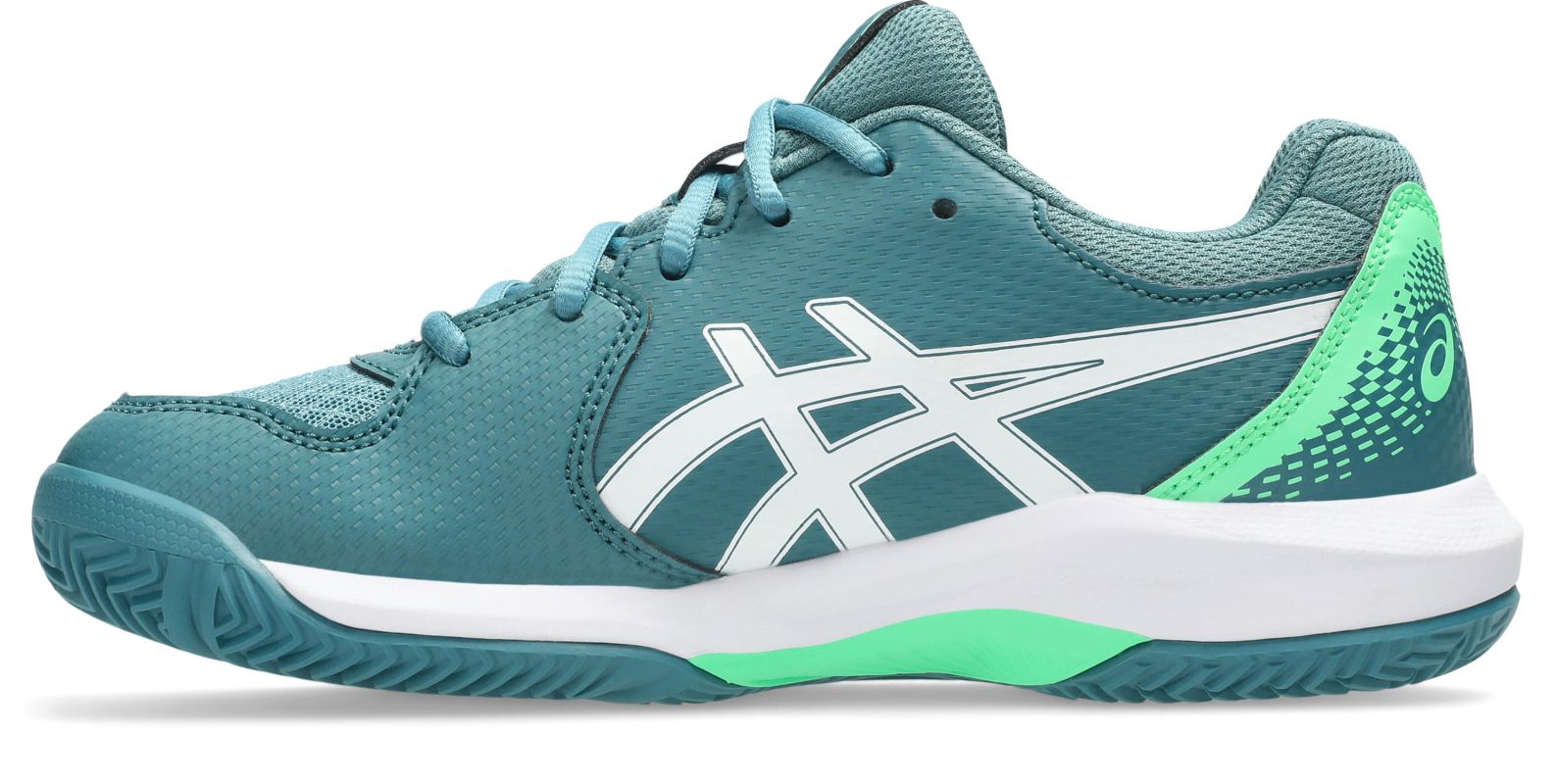 Asics Gel-Dedicate 8 Padel GS - misty pine/white