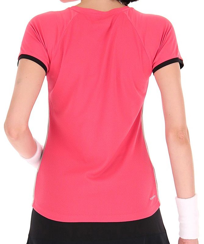 Lotto Superrapida W VI T-Shirt - shiny fuchsia