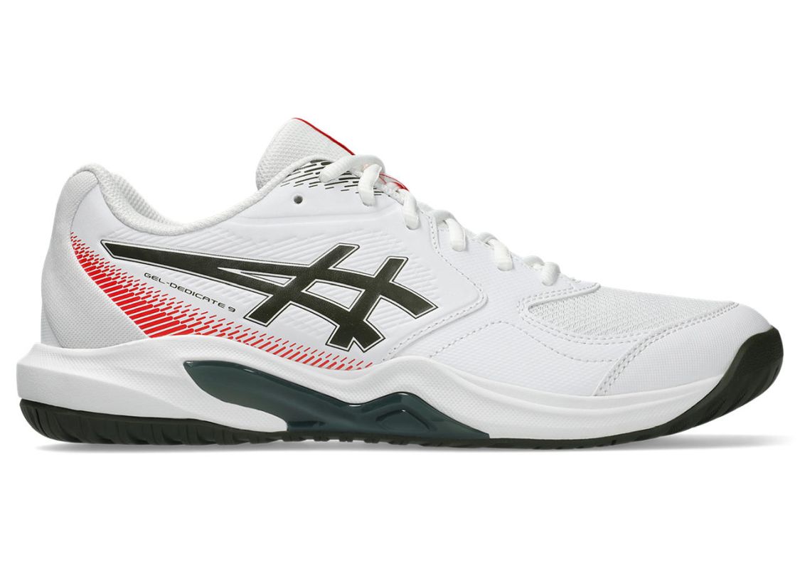Asics Gel-Dedicate 9 - white/vintage khaki