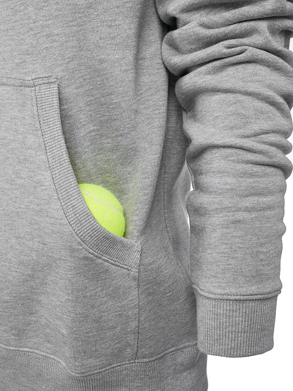 Prince Pullover Hoodie - grey marl