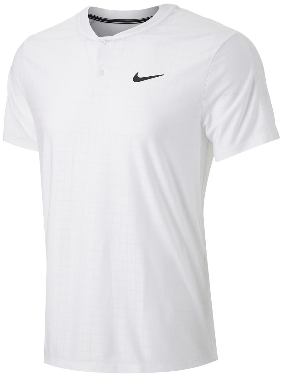 Nike Court Dri-Fit Advantage Polo - white/black