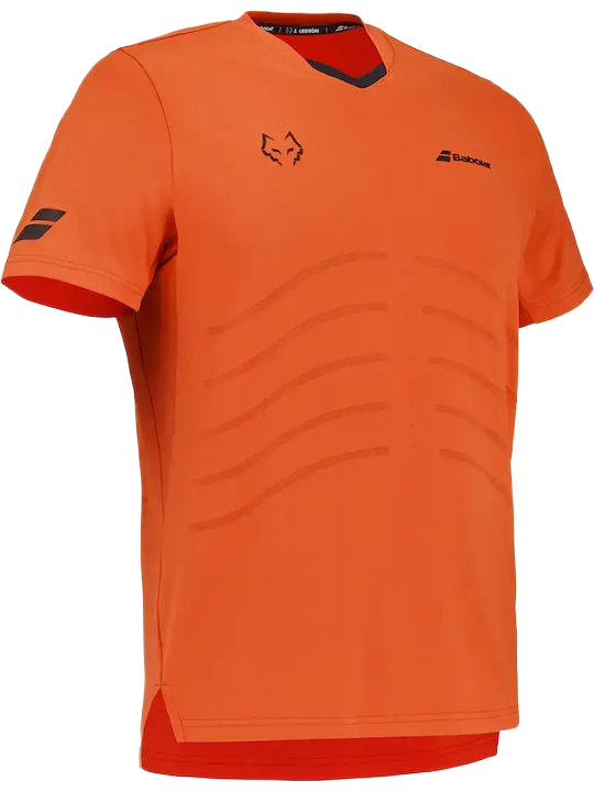 Babolat Replica J.Lebron T-shirt - red orange Babolat Replica J.Lebron T-shirt - red orange