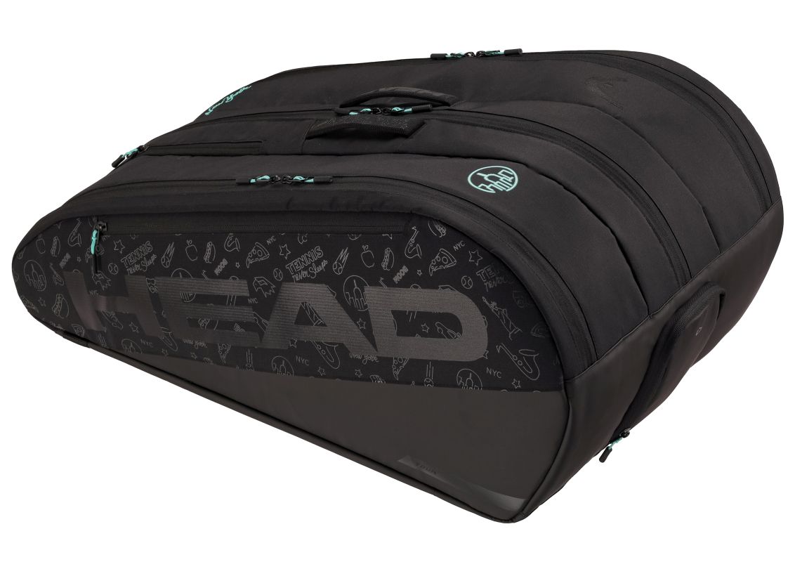 Head Tour Racquet Bag XL - neon/black