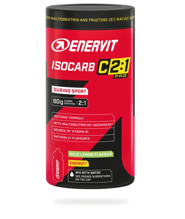 Enervit Isocarb C2:1PRO 650g - mild lemon Enervit Isocarb C2:1PRO 650g - mild lemon