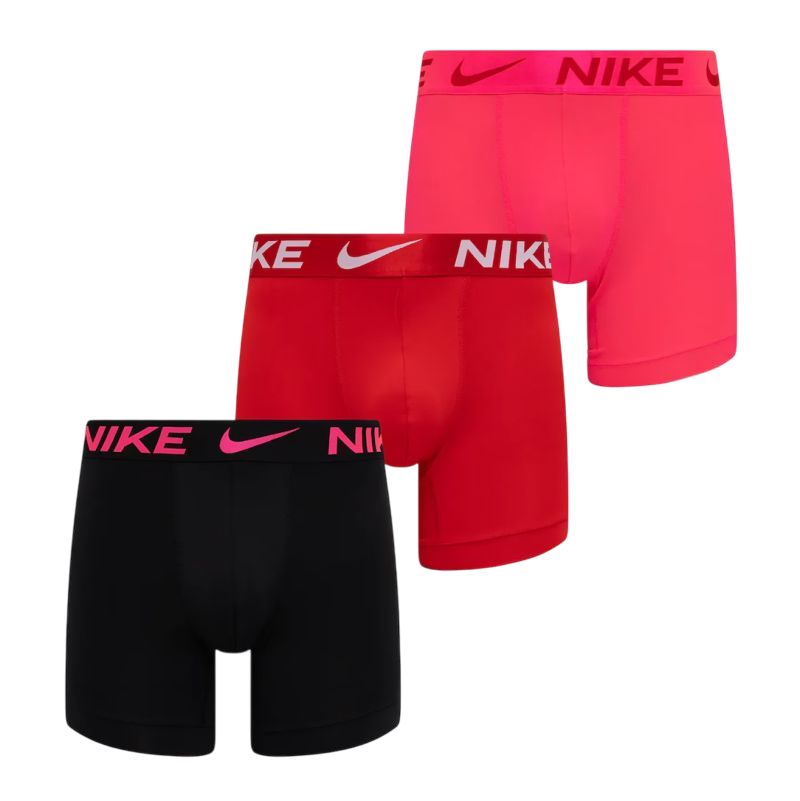 Nike Dri-Fit Essential Micro 3P - hyper pink/university red/black Nike Dri-Fit Essential Micro 3P - hyper pink/university red/black