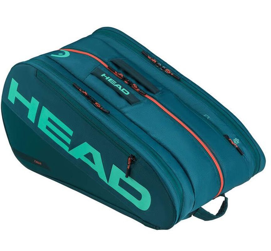 Head Tour Padel Bag L - green/orange