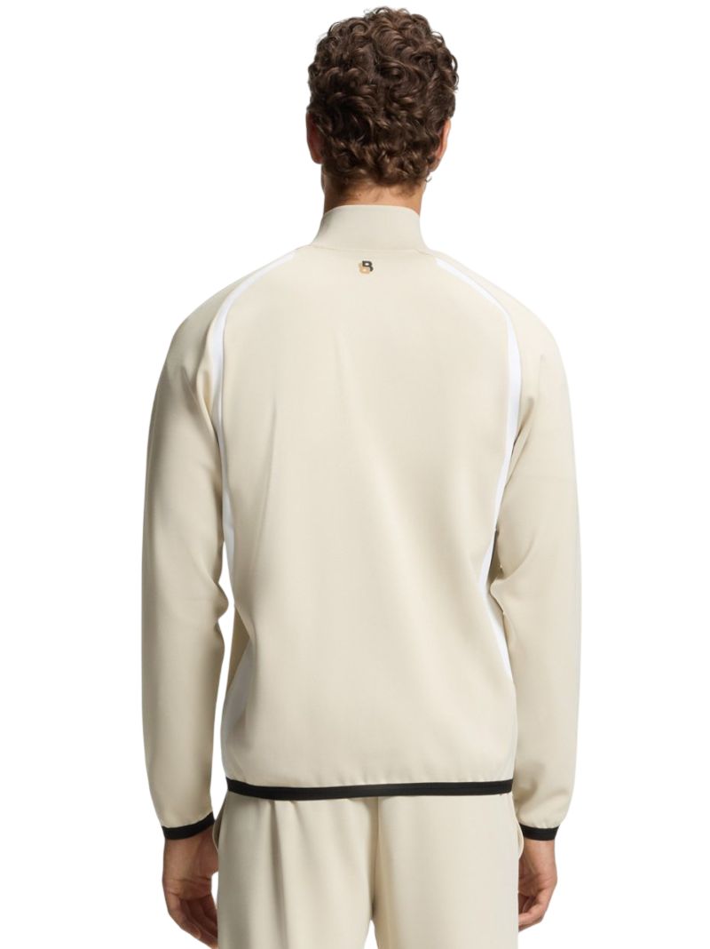 BOSS TOC Spin Full Zip - light beige BOSS TOC Spin Full Zip - light beige