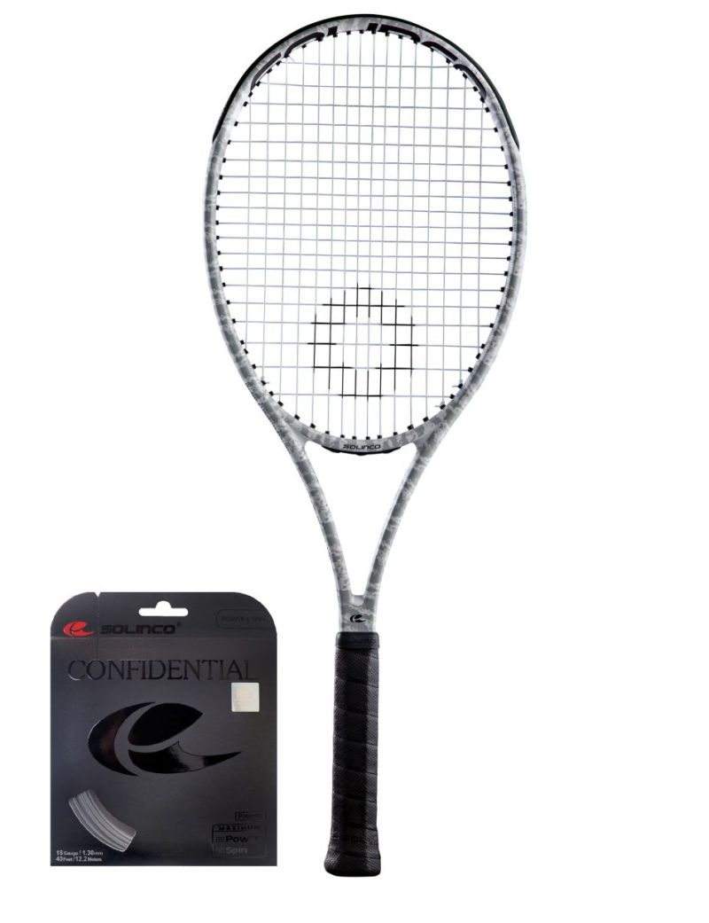 Solinco Whiteout V2 Camo 305 18x20 + racordaje