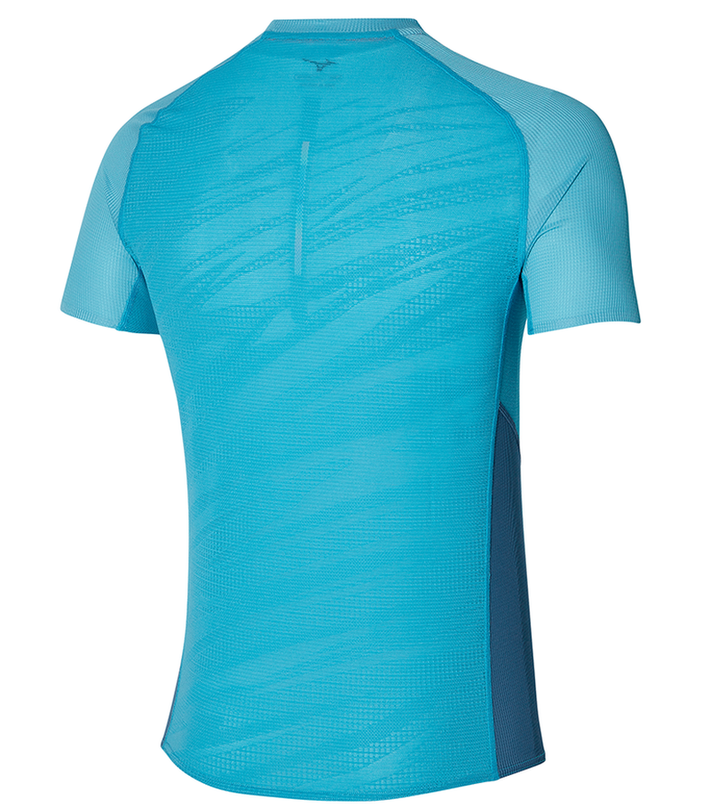 Mizuno Aero Tee - maui blue