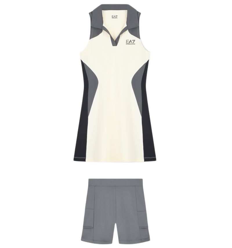 EA7 Woman Jersey - black/butter/asphalt