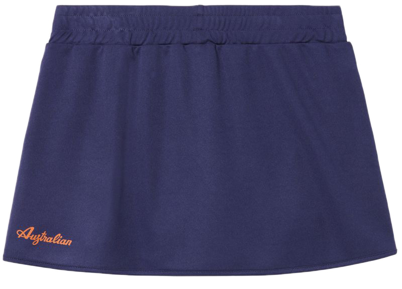Australian Ace Skirt With Printed Insert - blu cosmo