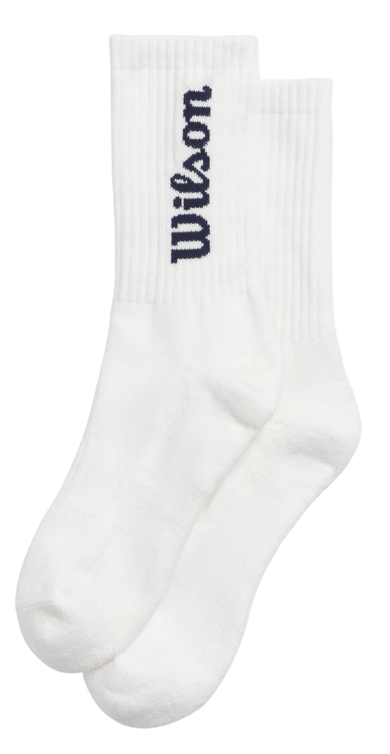 Wilson Crew Logo 1P - bright white/classic navy 