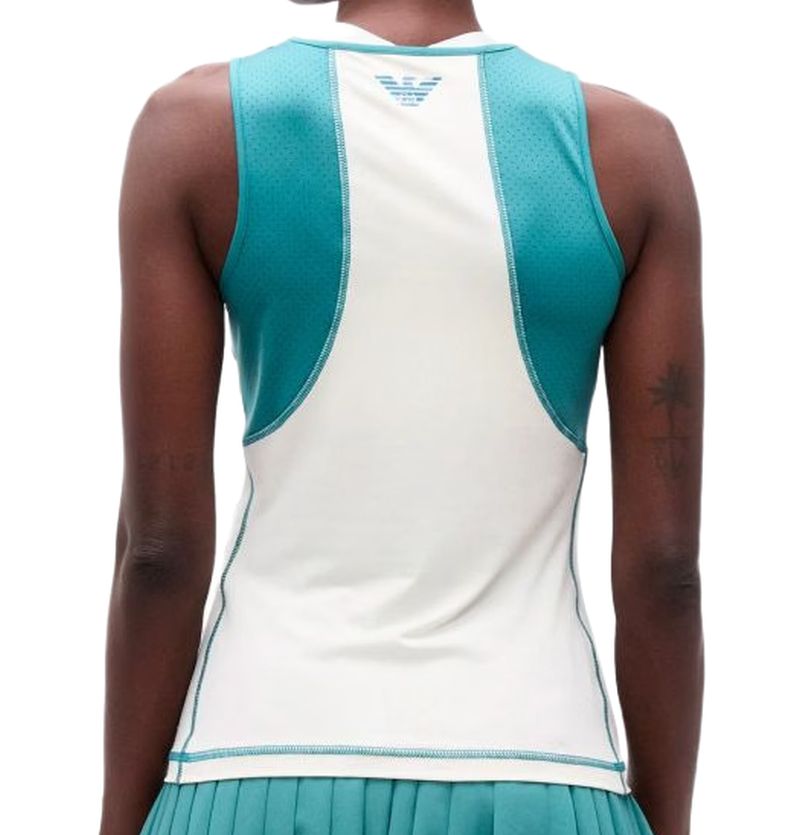 EA7 Tennis Jersey In Ventus7 - hydro/tofu