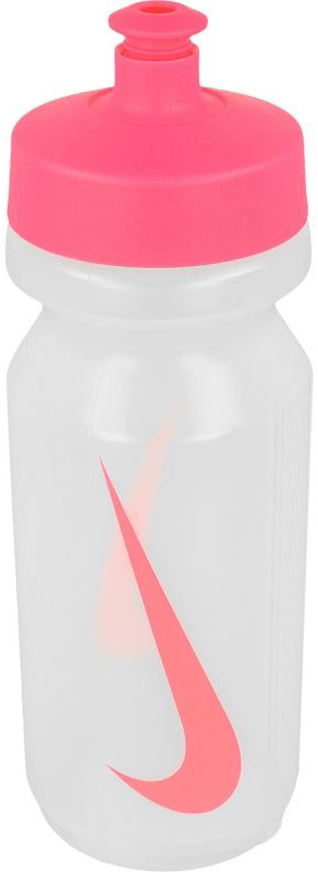 Bidon Nike Big Mouth Water Bottle 0,65L - clear/pink pow