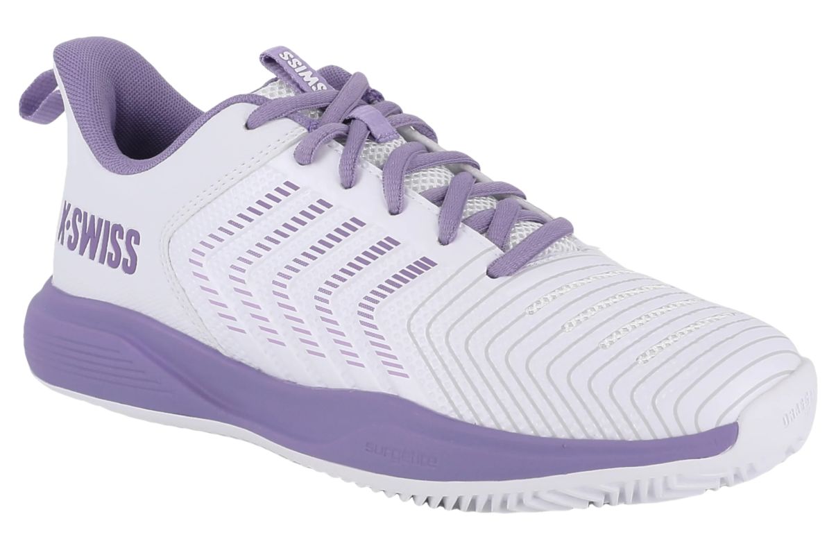 K-Swiss Ultrashot Light Clay - white/purple haze/neon lavender K-Swiss Ultrashot Light Clay - white/purple haze/neon lavender