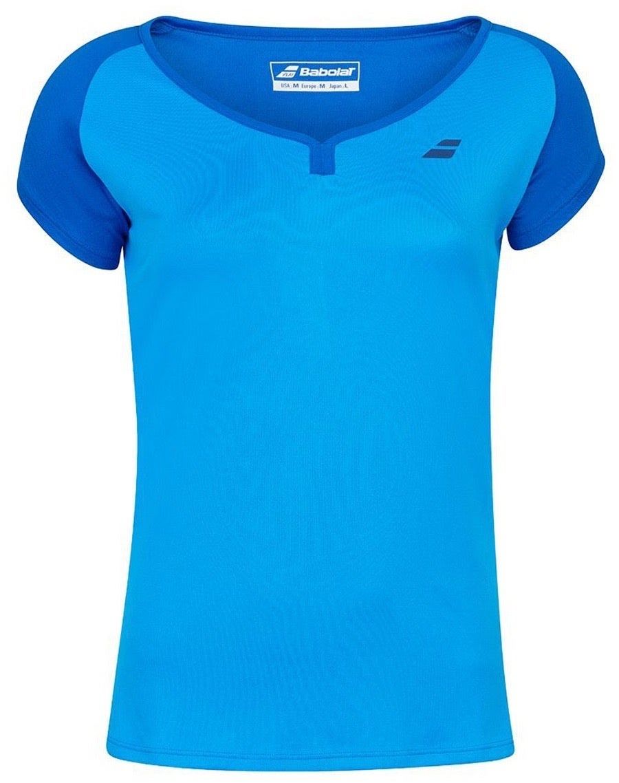 Babolat Play Cap Sleeve Top Women - blue aster