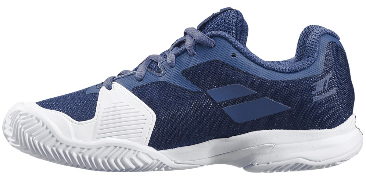 Babolat Jet Clay Junior - white/pureed pumpkin