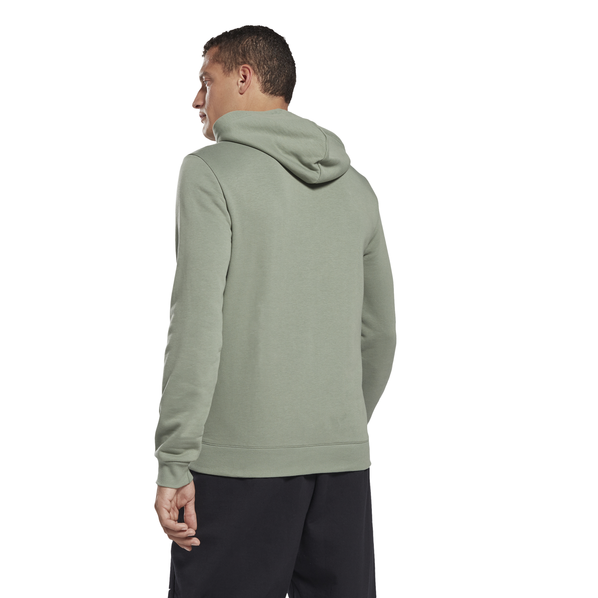 Reebok Identity Big Logo Hoodie M - harmony green