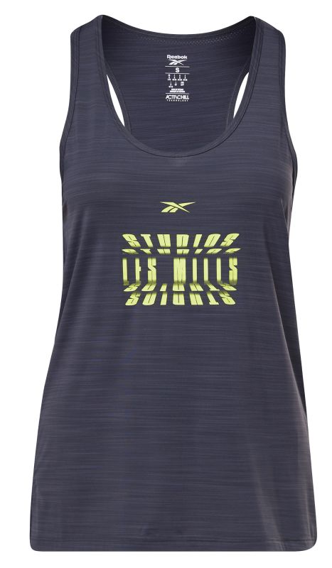 Reebok Les Mills Activchill Athletic Tank W - black Reebok Les Mills Activchill Athletic Tank W - black