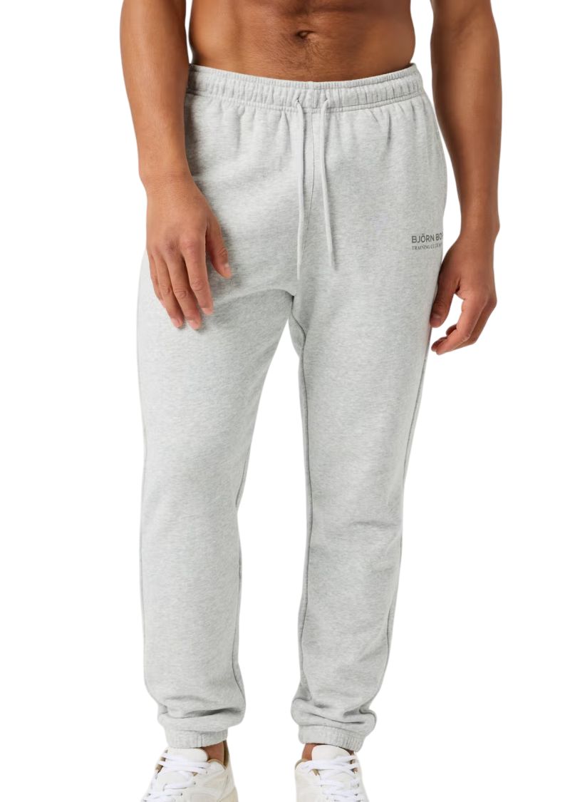 Björn Borg Classic Print Sweatpants - ultra light grey melange