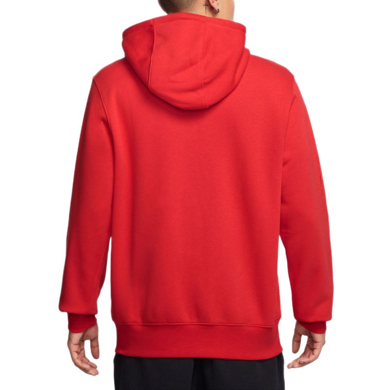 Nike Club Full-Zip Fleece - university red/white