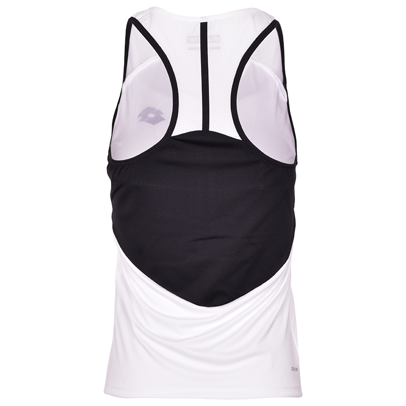 Lotto Top W IV Tank 1 - bright white/all black