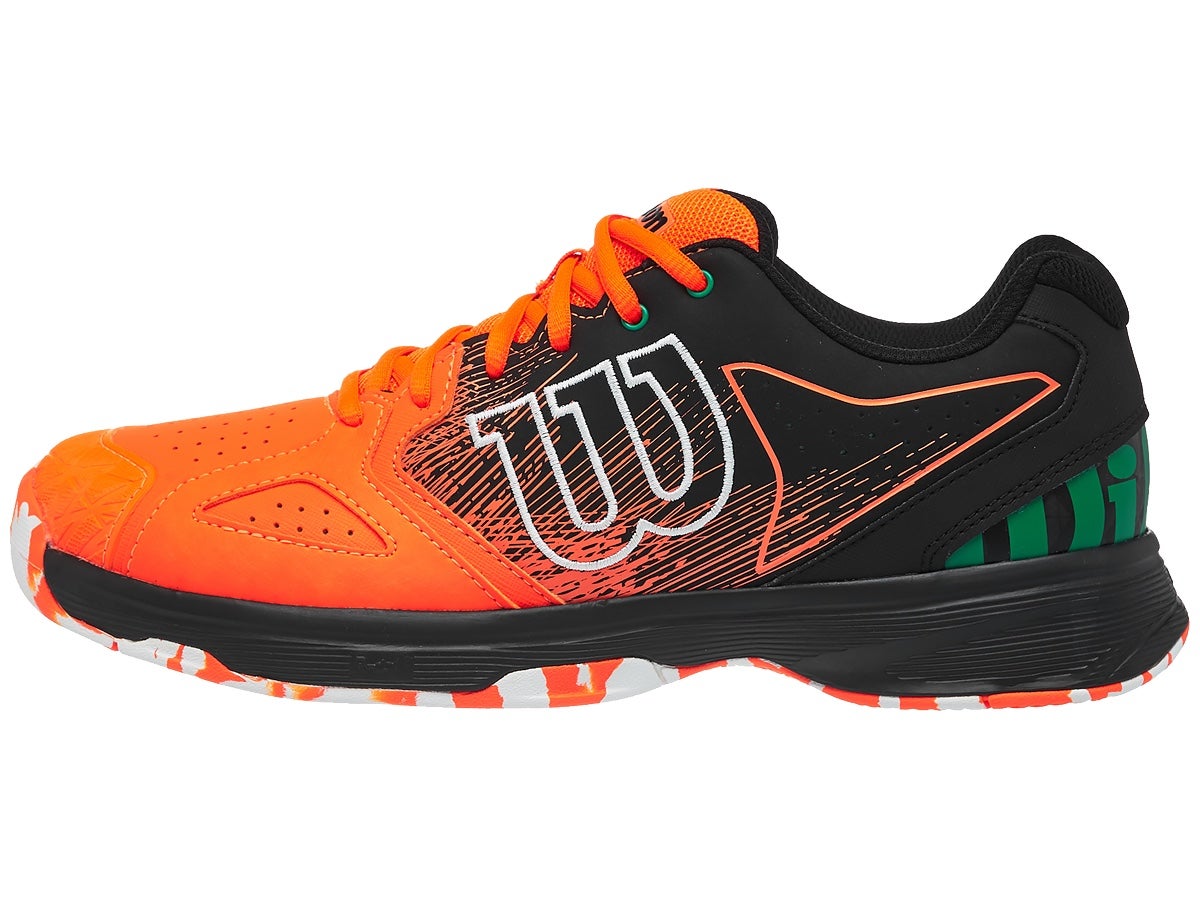 Wilson Kaos Devo Paris - shocking orange/black/amazon