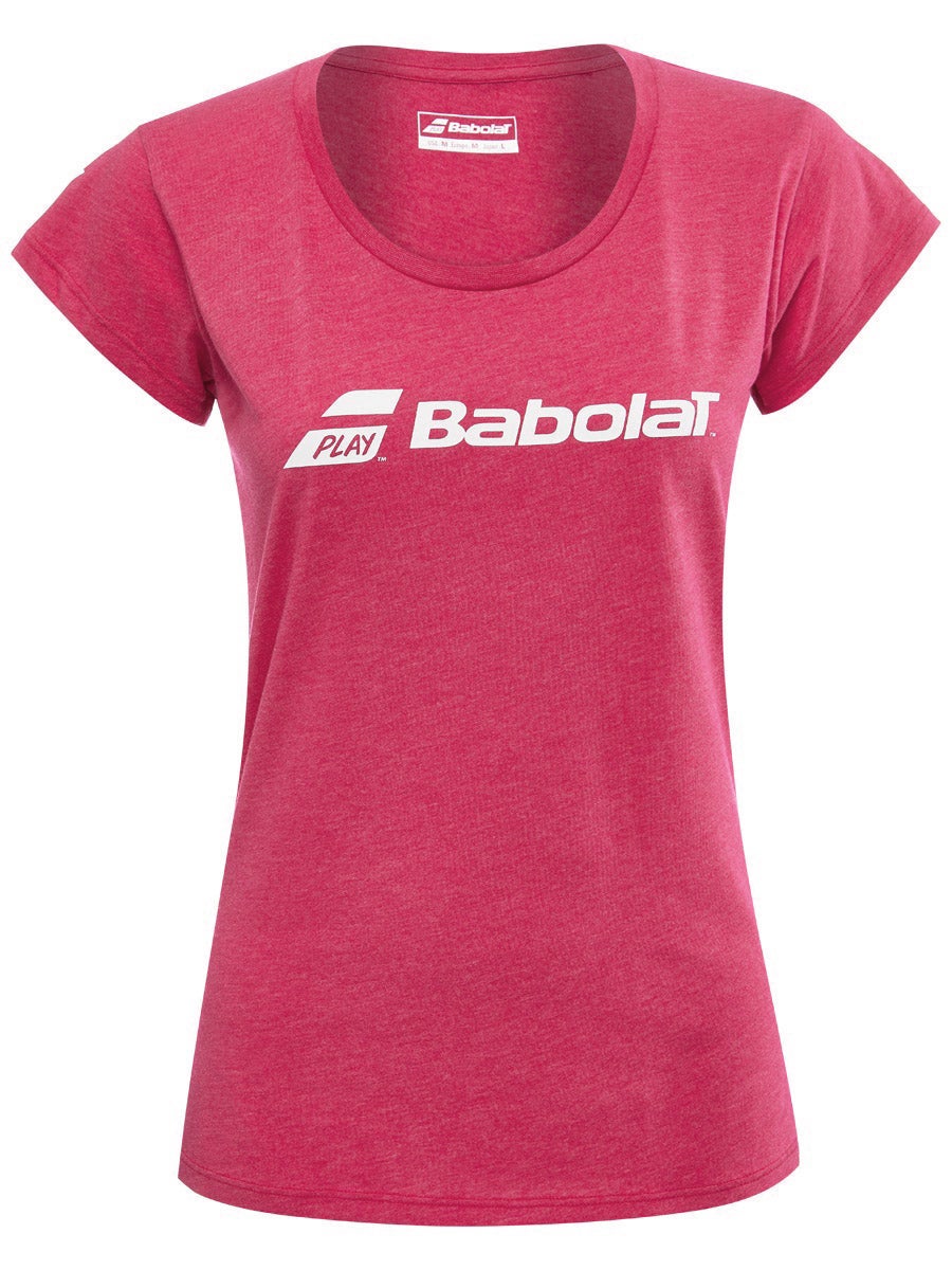 Babolat Exercise Tee Girl - red rose heather