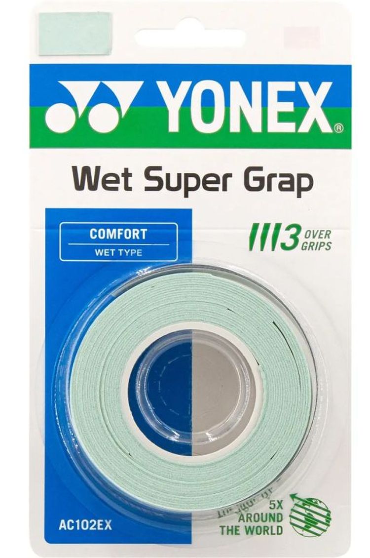 Yonex Super Grap 3P - powder green Yonex Super Grap 3P - powder green