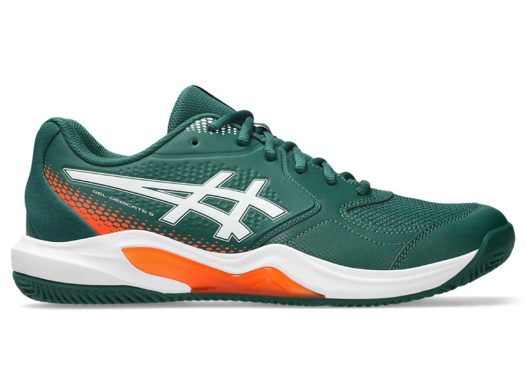 Męskie buty do padla Asics Gel-Dedicate 9 Padel - jewel green/white