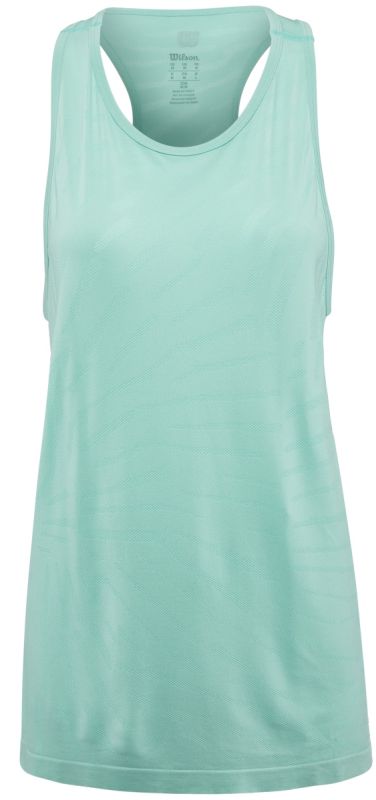 Wilson W Competition Seamless Tank - island paradise