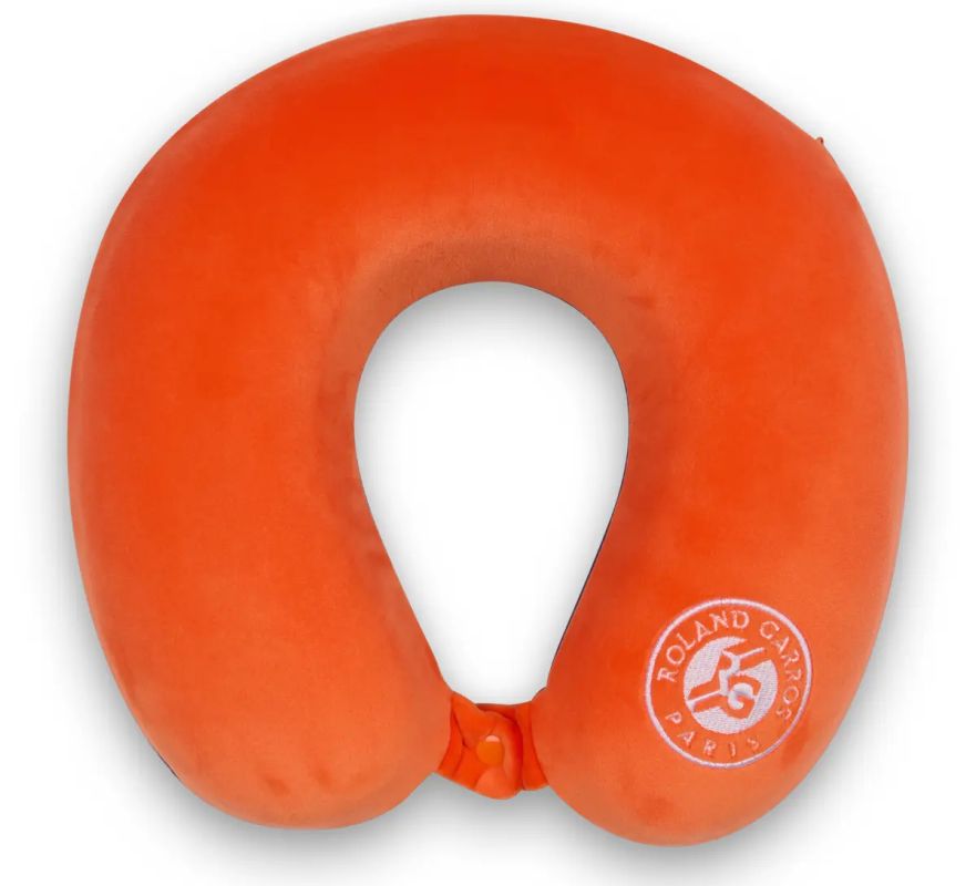 Roland Garros Neck Support Pillow - navy blue