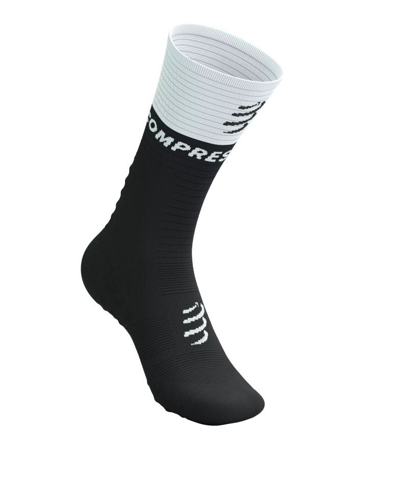Compressport Mid Compression v2.0 1P - black/white