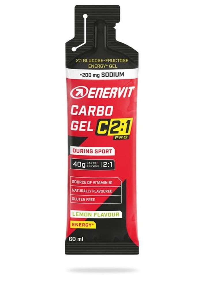 Enervit Carbo Gel C2:1PRO 60 ml - lemon