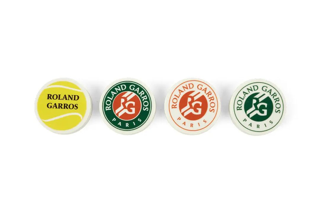 Roland Garros Erasers 4P