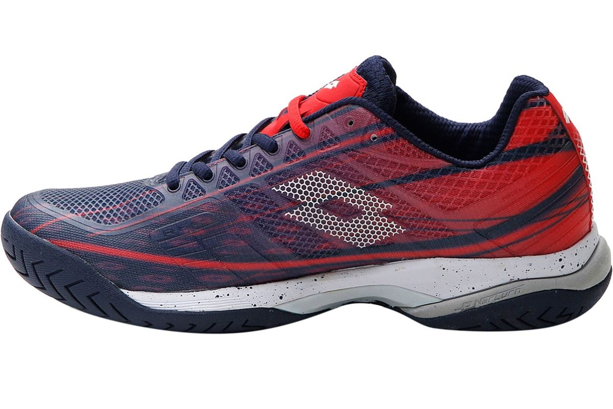 Lotto Mirage 300 SPD - navy blue/all white/red poppy