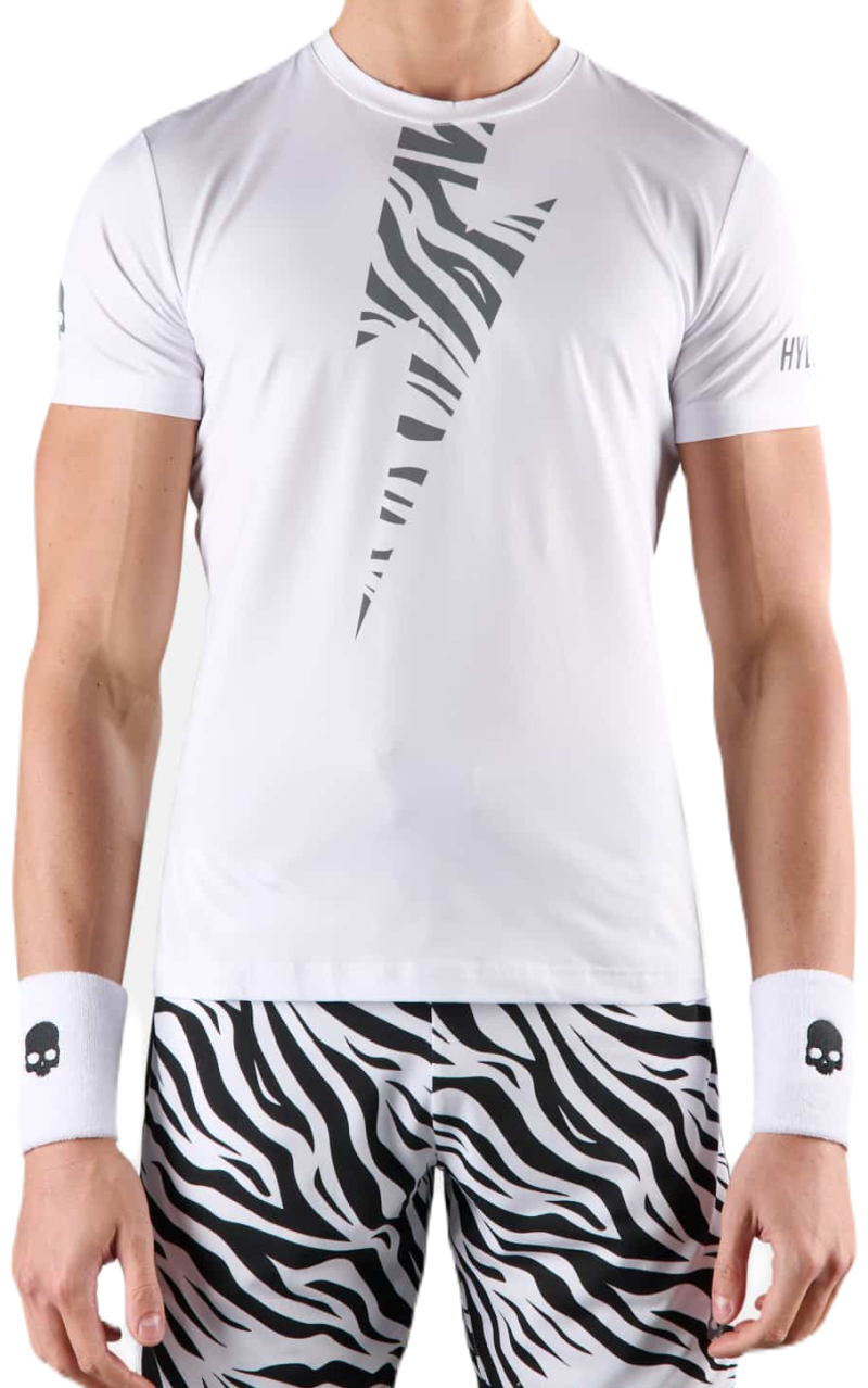 Hydrogen Tiger Tech T-Shirt - white/silver
