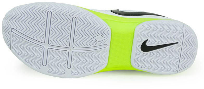 Nike Air Vapor Advantage - white/black/volt