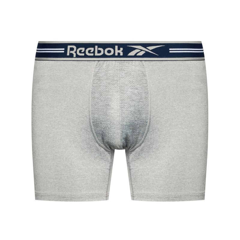 Reebok Mens Sports Trunk TOLAN 3P - vector navy/white/grey marl