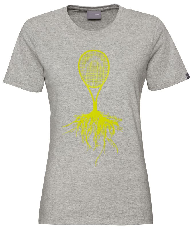 Head Roots T-Shirt W - grey melange