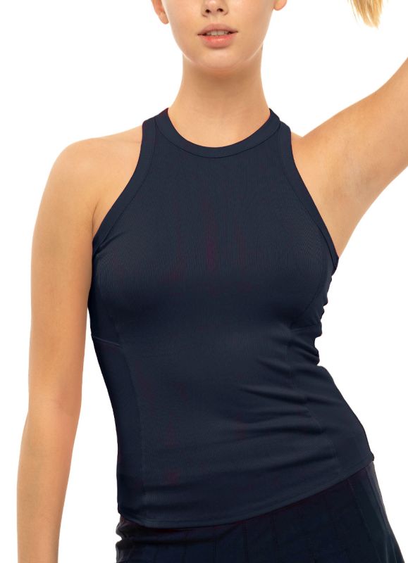 Lucky in Love Core One Love Rib Tank - midnight