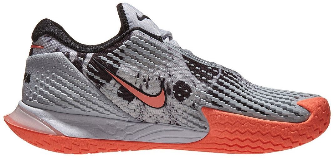 Nike Air Zoom Vapor Cage 4 - sky grey/bright mango/white