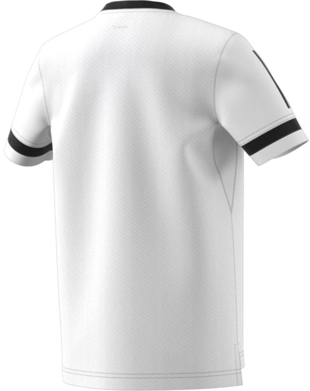 Adidas Club 3 Stripes Tee - white/black