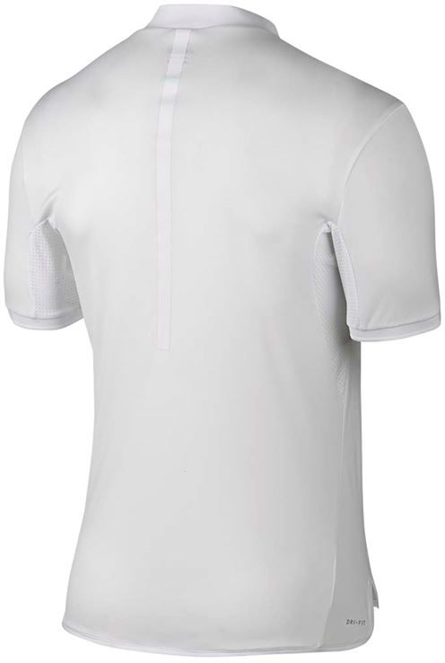 Nike Advantage Premier Polo - white/black